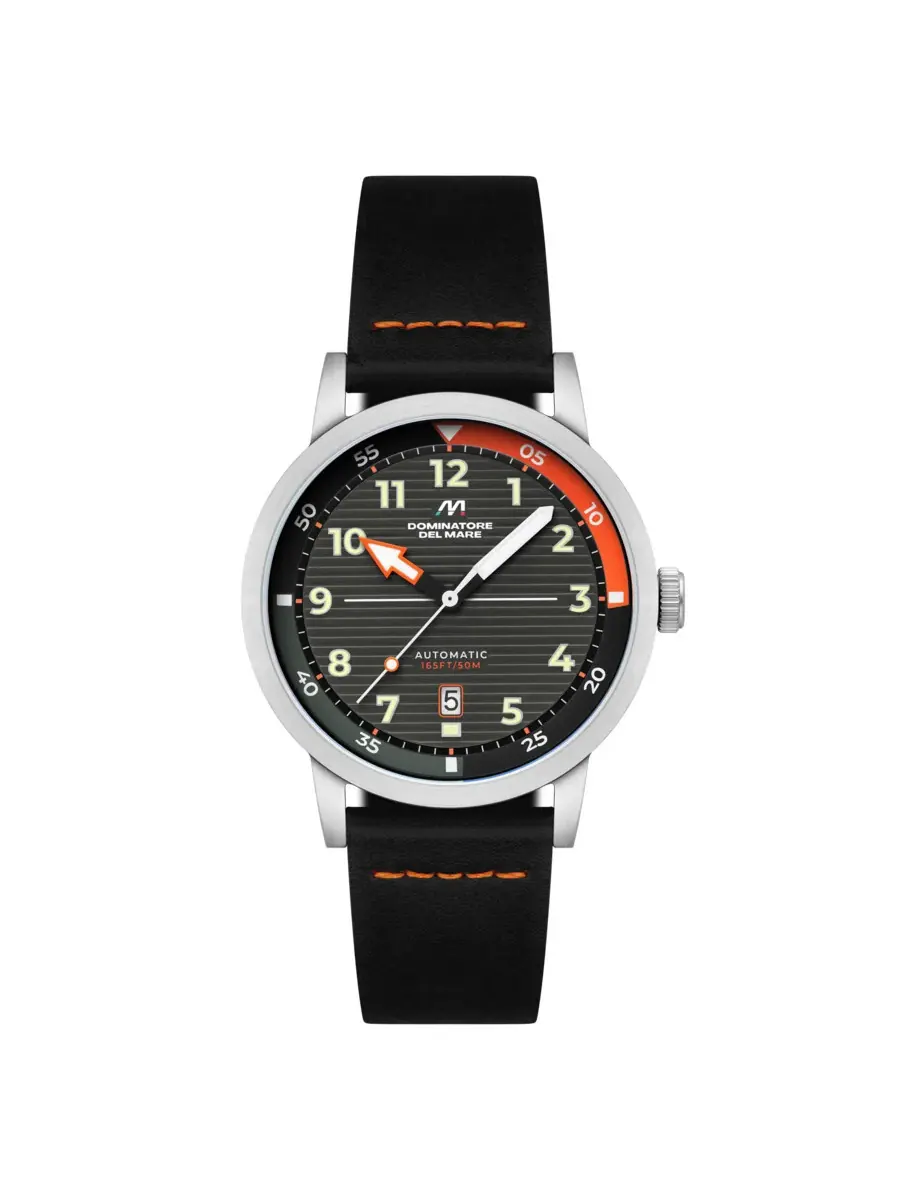 Мужские часы Dominatore Del Mare Camogli Automatic с серым циферблатом DD-8025-04