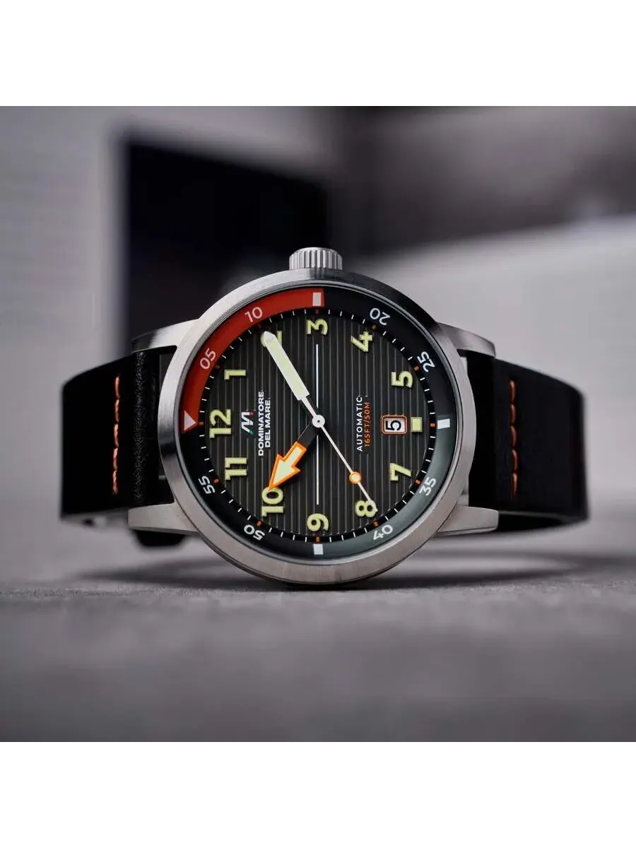 Мужские часы Dominatore Del Mare Camogli Automatic с серым циферблатом DD-8025-04 — изображение 2 из 2, оттенок серебряный