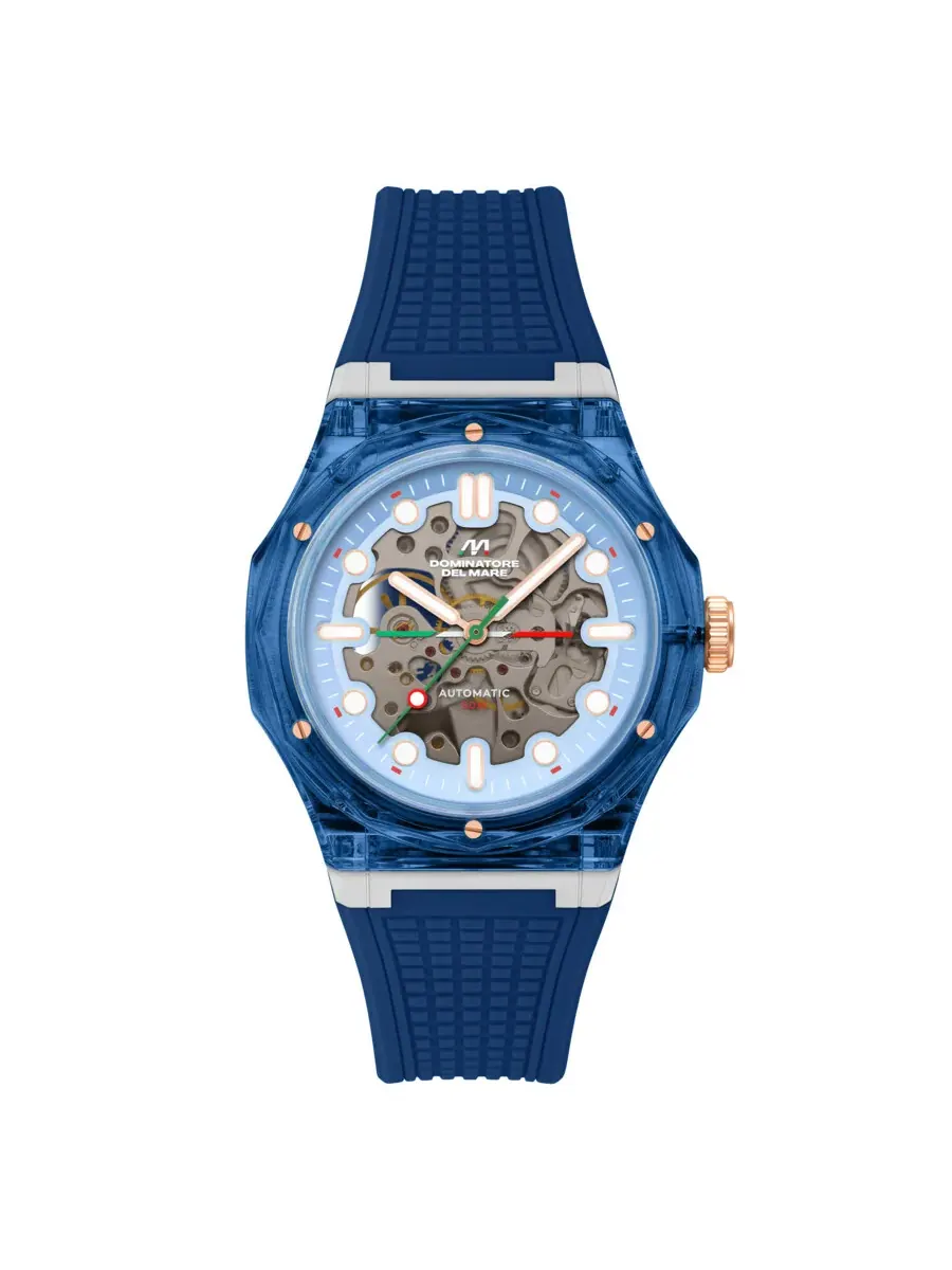 Мужские часы Dominatore Del Mare Ravello с автоматическим механизмом и синим циферблатом DD-8029-01