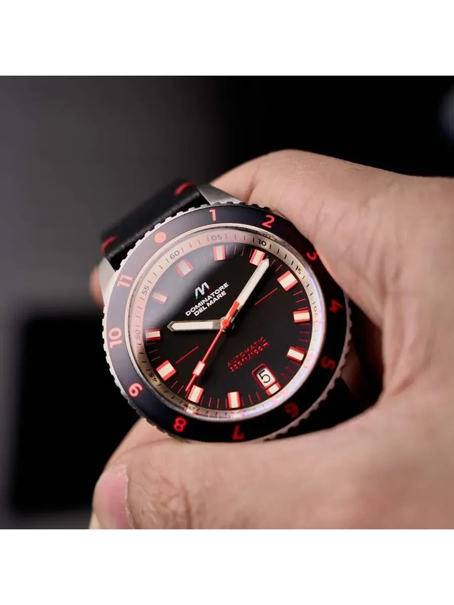 Мужские часы Dominatore Del Mare Tropea с черным циферблатом DD-8026-02 — изображение 2 из 4, оттенок черный