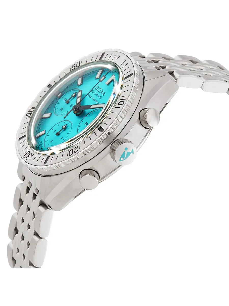 Мужские часы Doxa SUB 200 C-Graph II Chronograph Automatic 797.10.241.10 — изображение 2 из 3, оттенок серебряный
