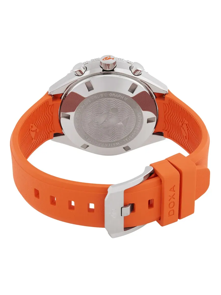 Мужские часы Doxa SUB 200 C-Graph II Chronograph Automatic 797.10.351.21 — изображение 3 из 3, оттенок серебряный