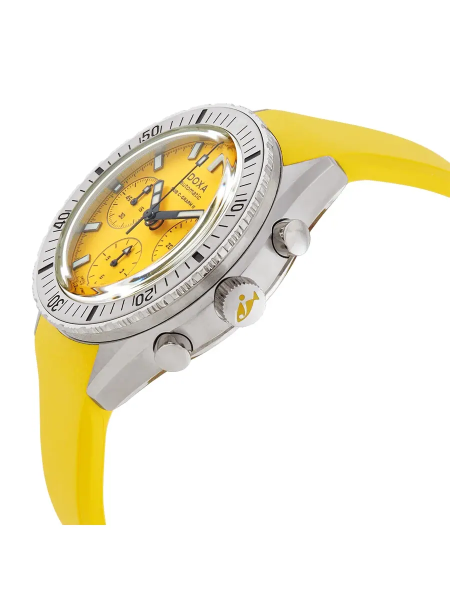 Мужские часы Doxa SUB 200 C-Graph II Chronograph Automatic 797.10.361.31 — изображение 2 из 3, оттенок серебряный