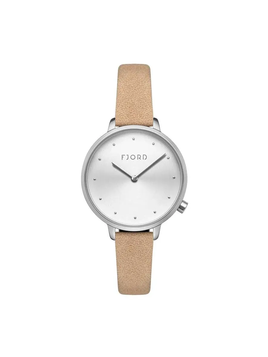 Женские часы Fjord Gyda с белым циферблатом FJ-6060-01