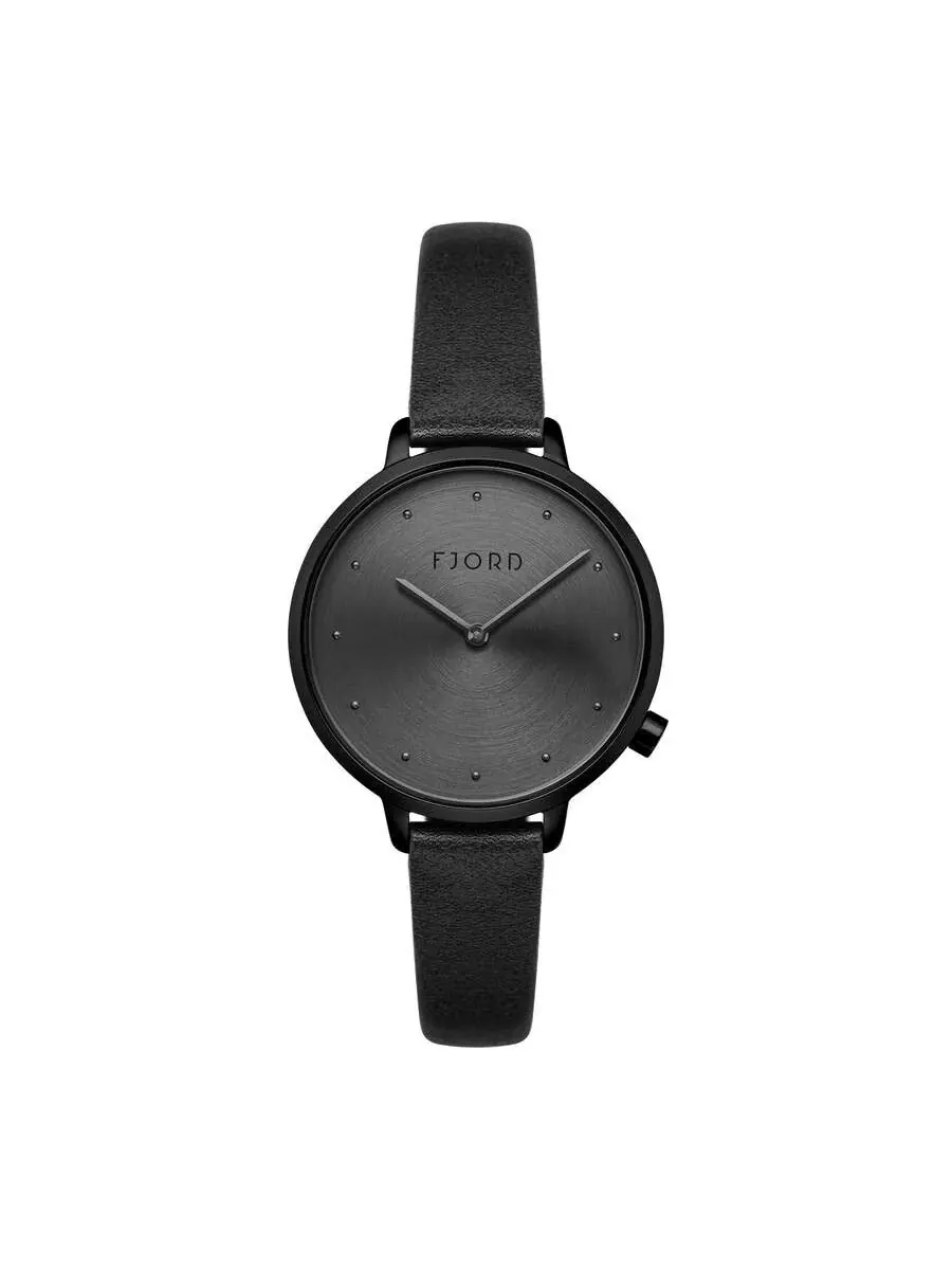 Женские часы Fjord Gyda с черным циферблатом FJ-6060-02