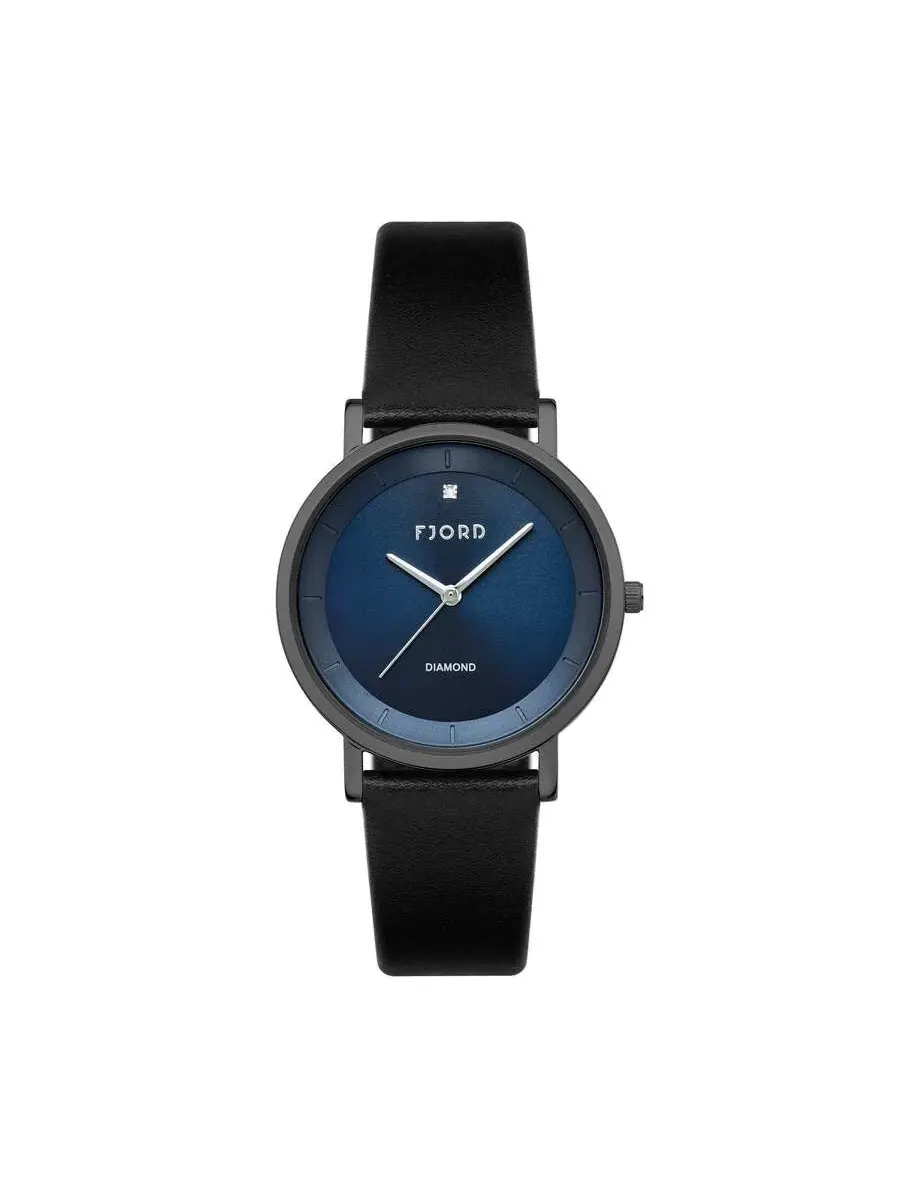 Женские часы Fjord Jensen с синим циферблатом FJ-6062-02