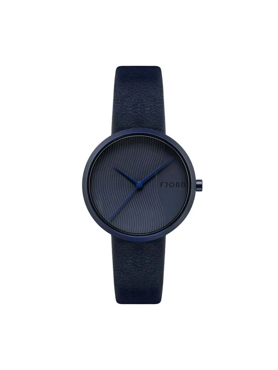 Женские часы Fjord Lauren с синим циферблатом FJ-6059-03