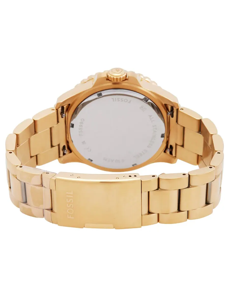 Мужские часы Fossil Blue GMT с черным циферблатом FS5990 — изображение 3 из 3, оттенок черный