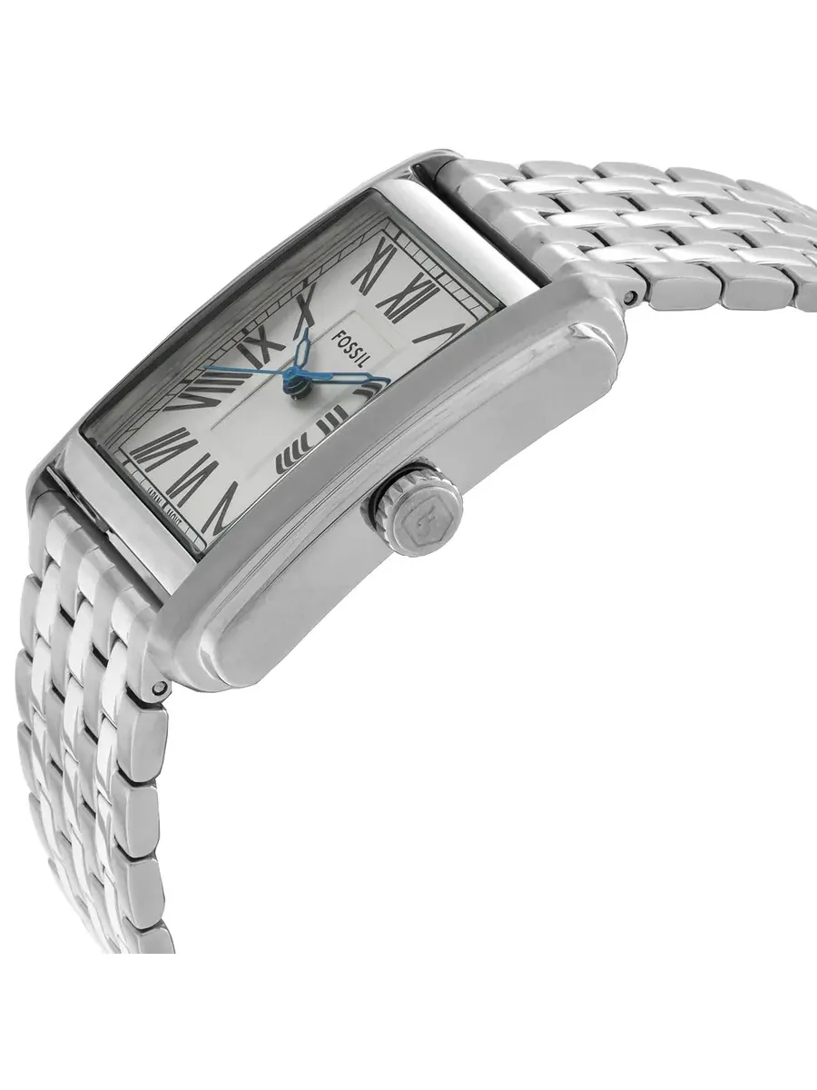 Часы Fossil Carraway с кварцевым механизмом и серебристым циферблатом FS6008 — изображение 2 из 3, оттенок серебряный