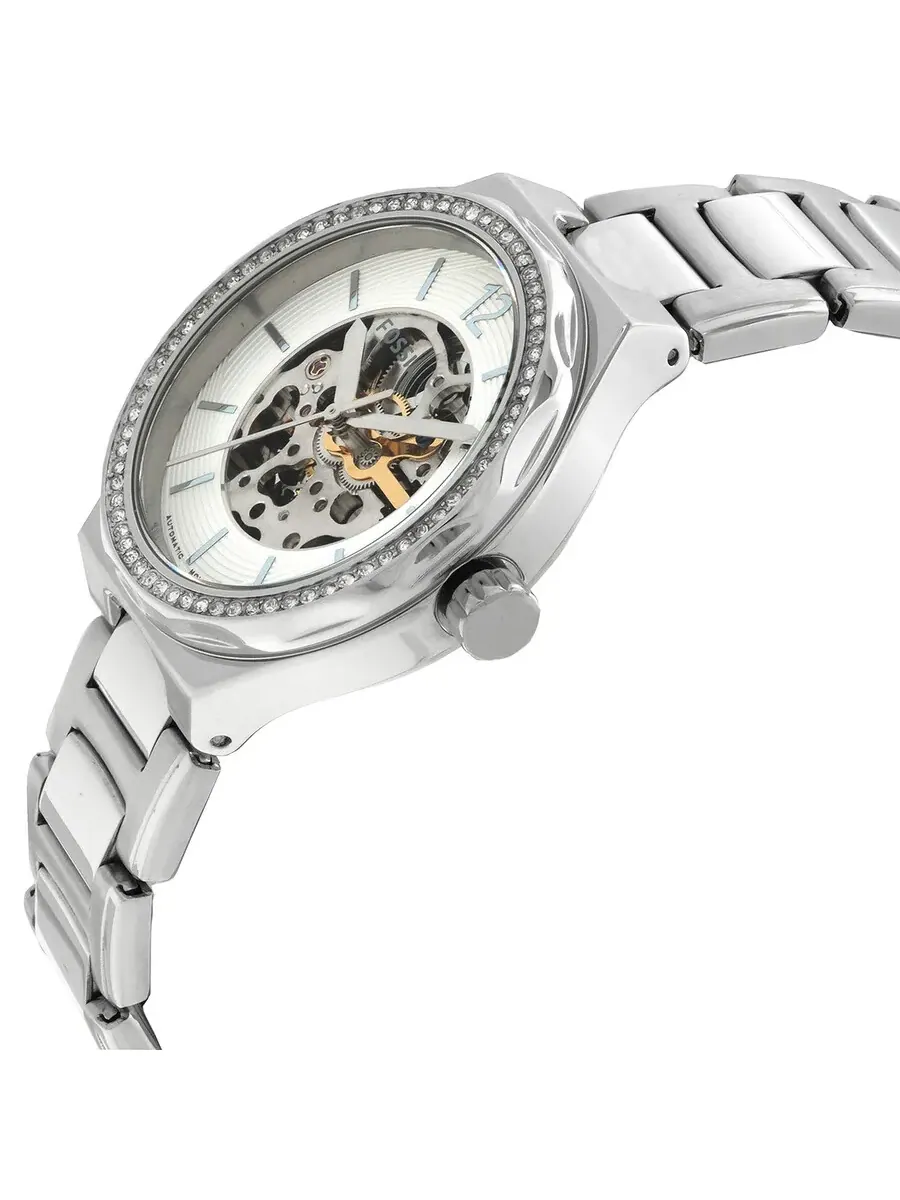 Женские часы Fossil Eevie с белым циферблатом из кварца BQ3788 — изображение 2 из 3, оттенок серебряный
