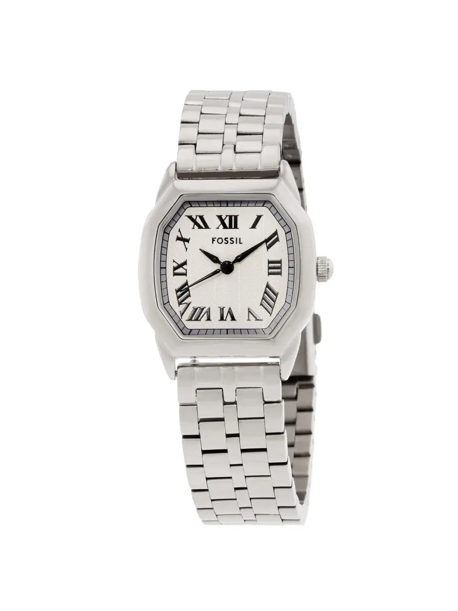Женские часы Fossil Harlow с кварцевым кремовым циферблатом ES5363