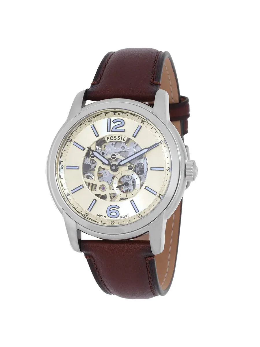 Мужские часы Fossil Heritage Automatic Cream Dial ME3264