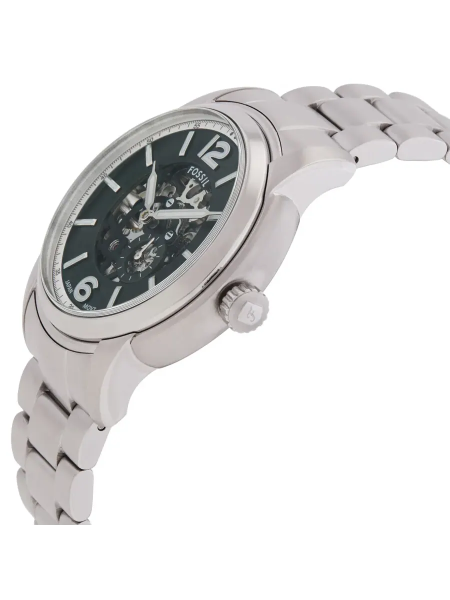 Мужские часы Fossil Heritage с автоматическим механизмом и зеленым циферблатом ME3262 — изображение 2 из 3