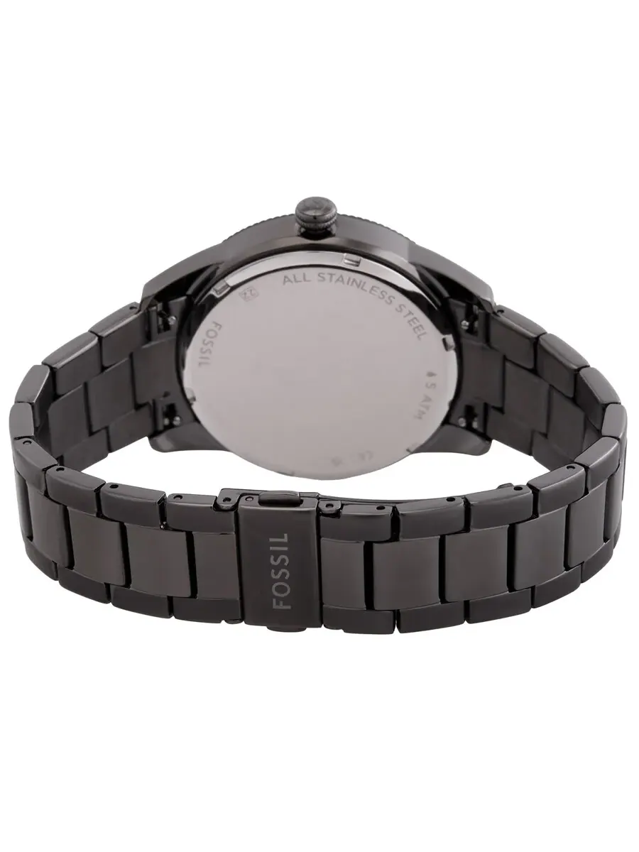 Мужские часы Fossil Pearson с черным циферблатом Quartz FS6136 — изображение 3 из 3, оттенок серый