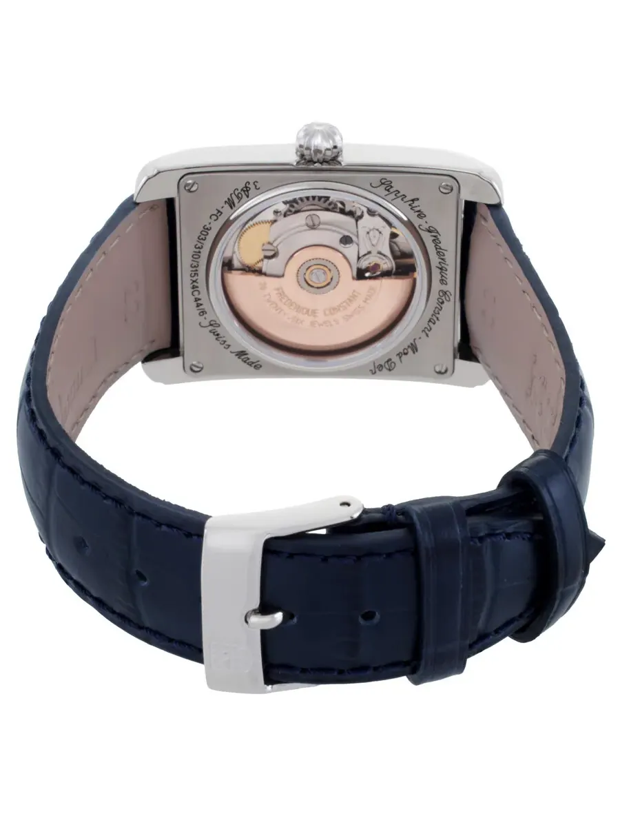 Мужские часы Frederique Constant Classics Carree Automatic с синим циферблатом FC-303N4C26 — изображение 3 из 3