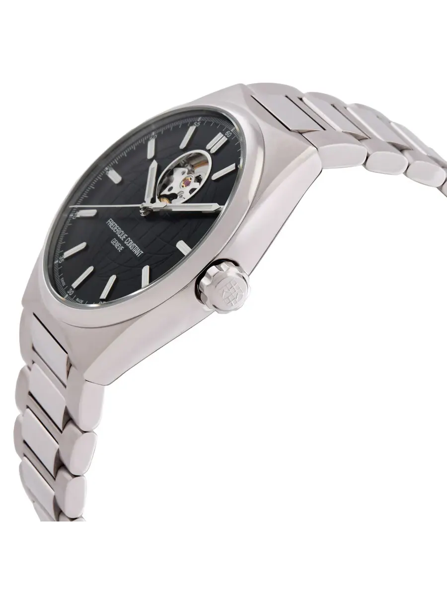Мужские автоматические часы Frederique Constant Highlife Heart Beat с черным циферблатом FC-310B4NH6B — изображение 2 из 3