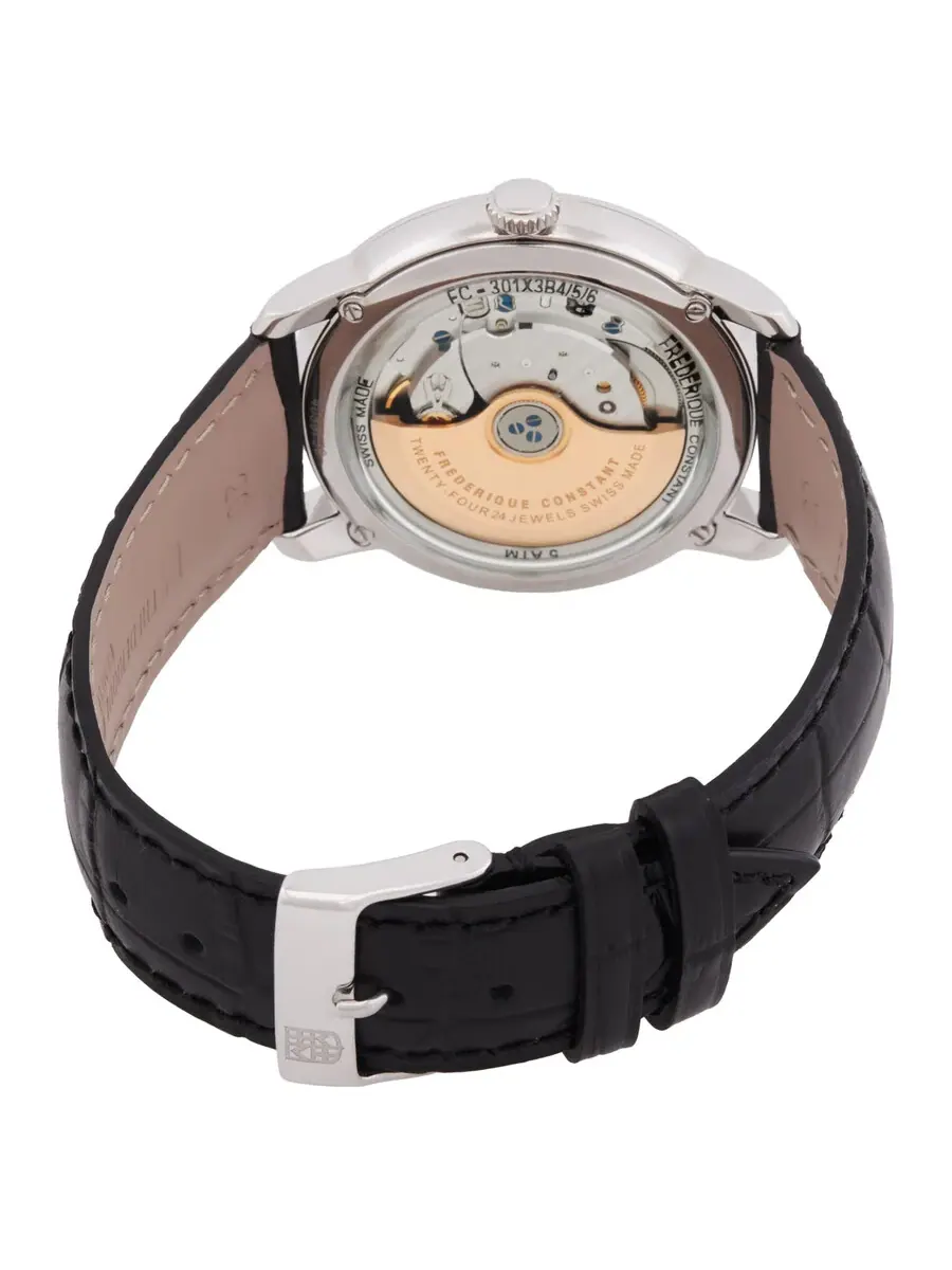 Часы Frederique Constant Classics Premiere Automatic с серебристым циферблатом FC-301S3B6 — изображение 3 из 3