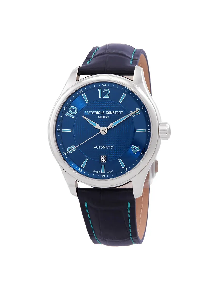 Часы Frederique Constant Classics Runabout Automatic с синим циферблатом FC-303RMLN5B6
