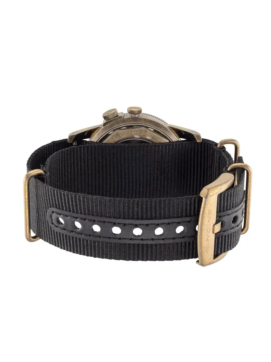 Мужские часы Glycine Airman Vintage Noon Purist Automatic с белым циферблатом GL0378 — изображение 3 из 3, оттенок бронзовый