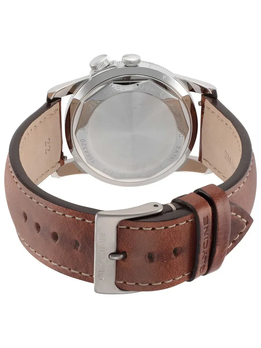 Мужские автоматические часы Glycine Airman Vintage The Chief с синим циферблатом GL0306 — изображение 3 из 3