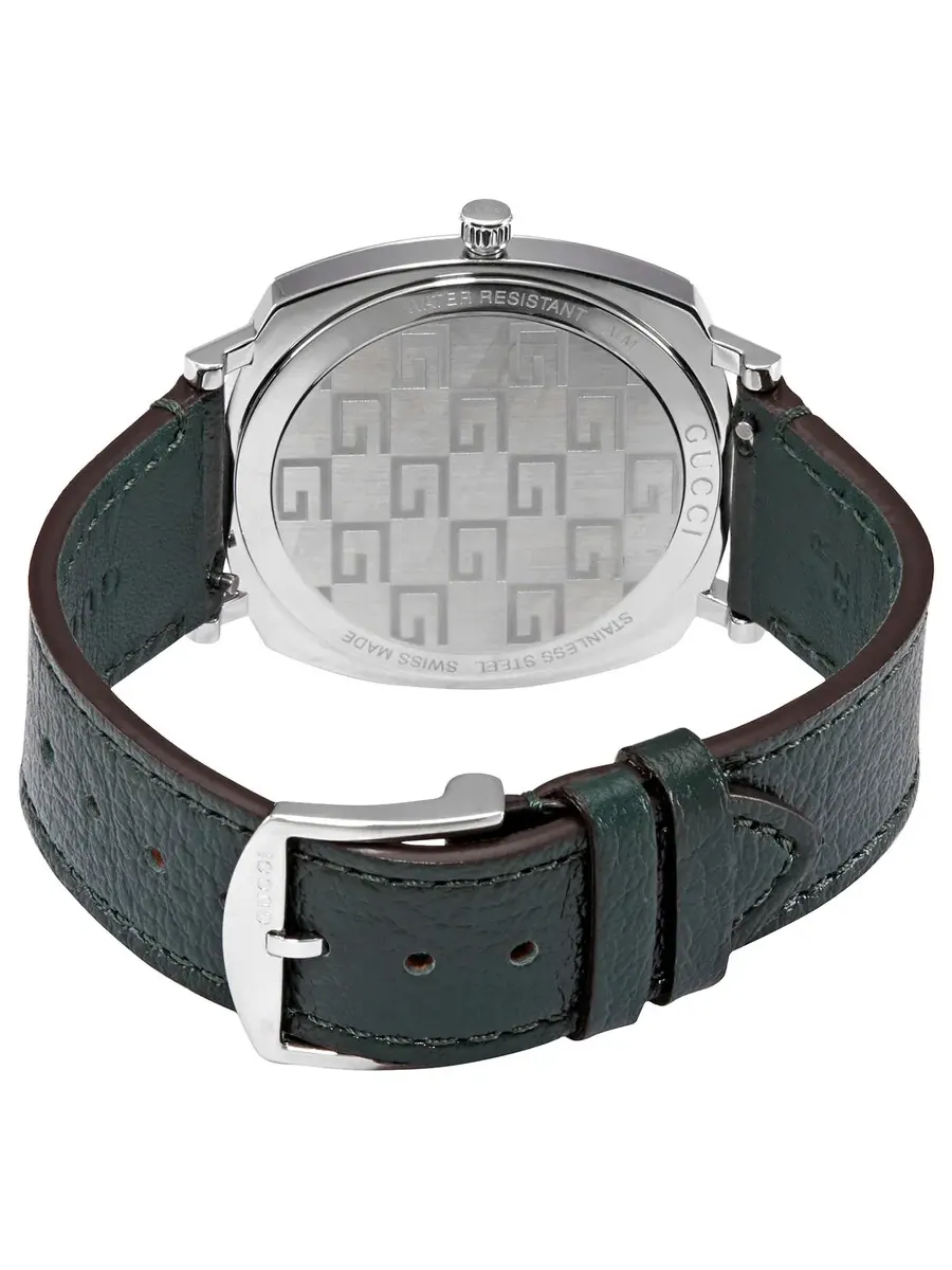 Кварцевые часы Gucci Grip, унисекс, YA157412 — изображение 3 из 3, оттенок серебряный