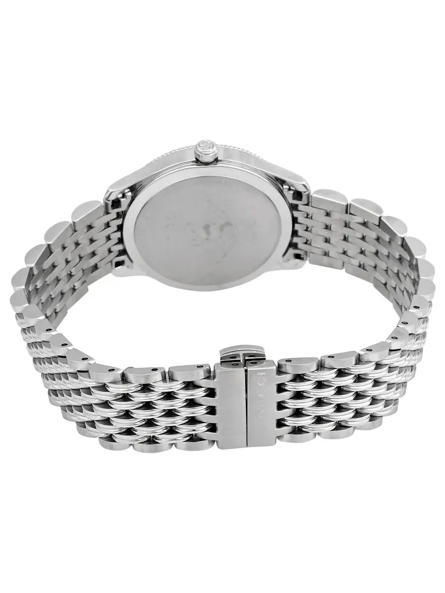 Женские часы Gucci G-Timeless с кварцевым механизмом, серебристым циферблатом YA1265019 — изображение 3 из 3