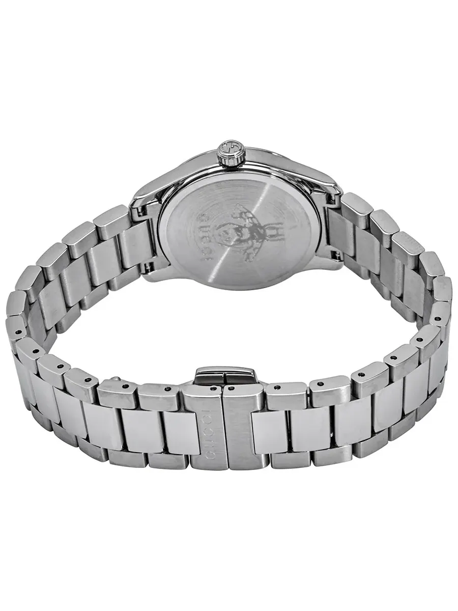 Женские часы Gucci G-Timeless с серебристым циферблатом YA126595 — изображение 3 из 3, оттенок серебряный