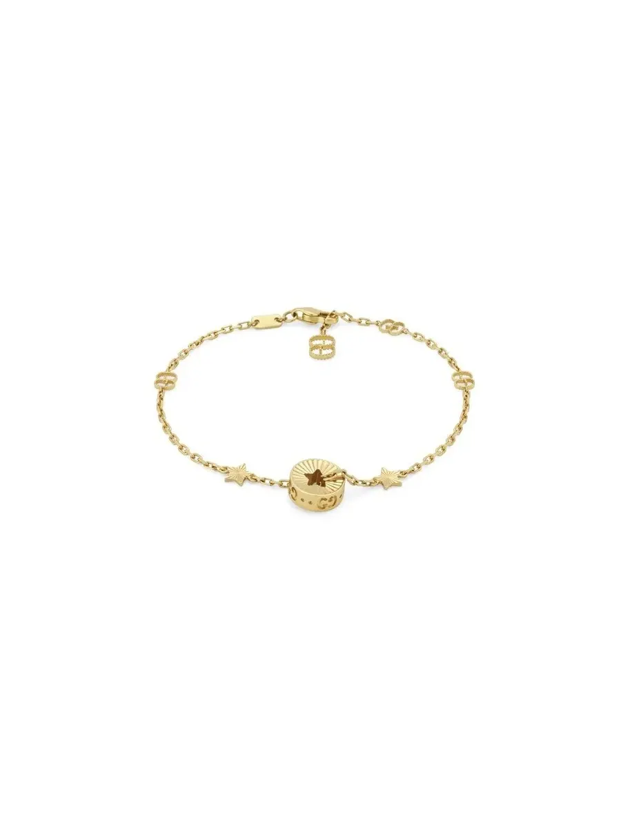 Браслет Gucci Icon с 18-каратной звездой из желтого золота 18 кт - YBA729370001