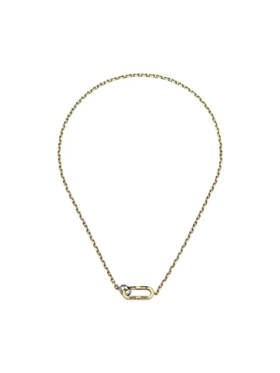 Цепочка с подвеской Gucci Link To Love из желтого золота 18 карат - YBB786671001
