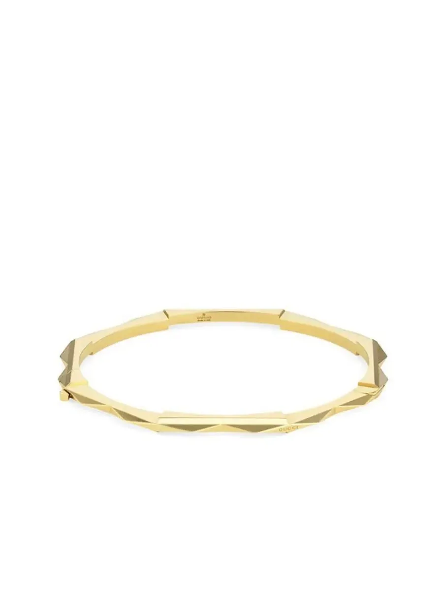 Браслет Gucci Link to Love с заклепками из желтого золота - YBA662253001