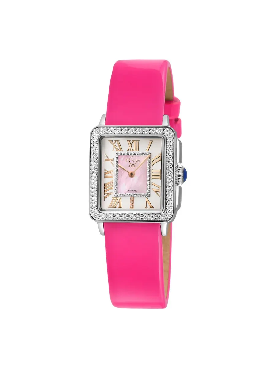 Женские часы GV2 от Gevril Padova с бриллиантовым перламутровым циферблатом, артикул 12302-8 Gv2 By Gevril
