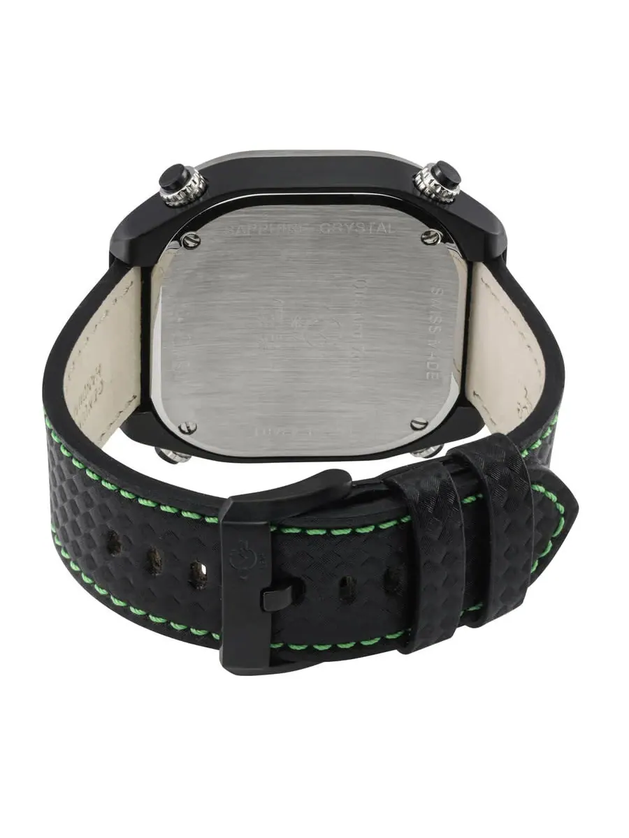 Мужские часы GV2 от Gevril Quattro Quartz с черным циферблатом, модель 43401 Gv2 By Gevril — изображение 3 из 3