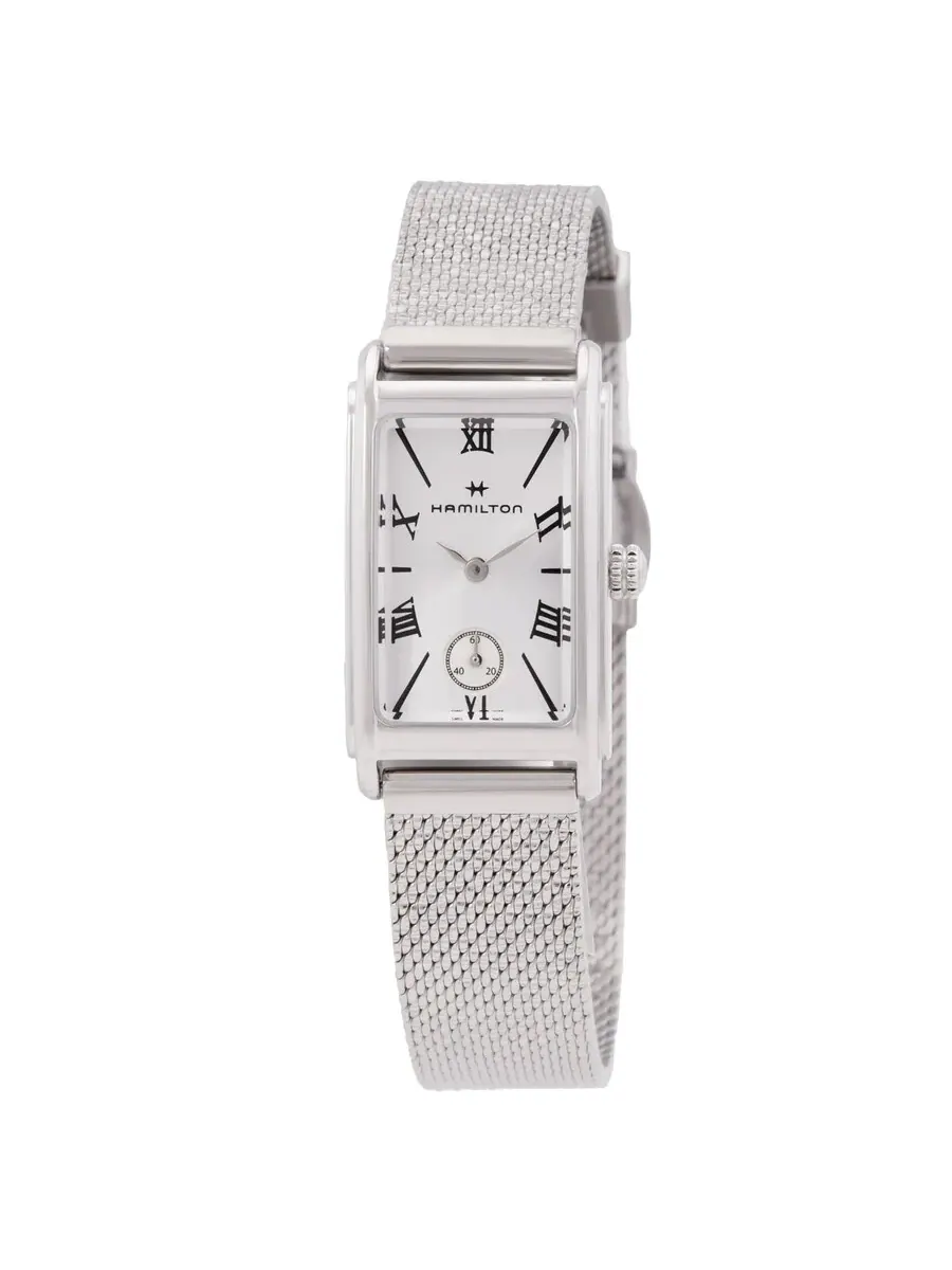 Часы Hamilton American Classic Ardmore Quartz с серебристым циферблатом H11221150 — серебристый