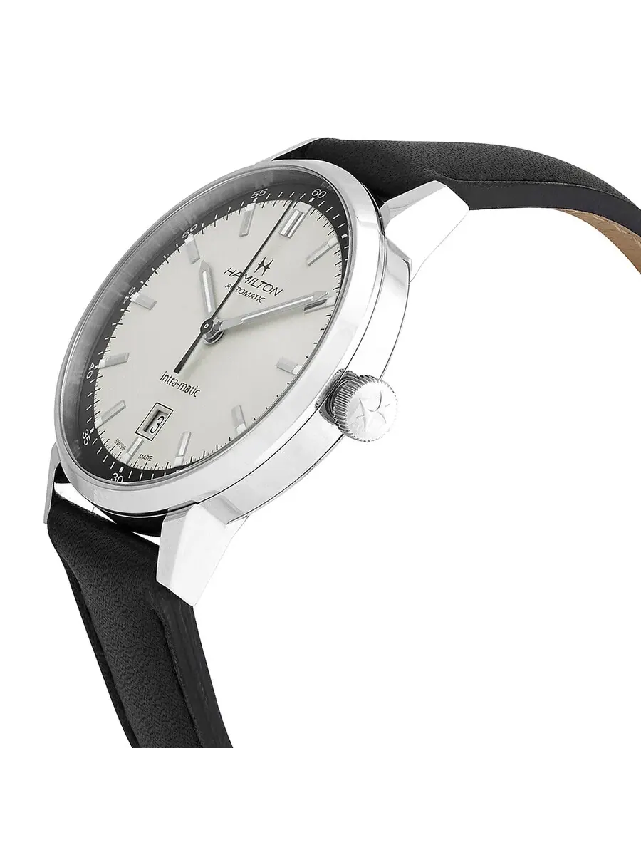 Мужские часы Hamilton American Classic Intra-Matic с автоматическим механизмом H38425720 — изображение 2 из 3