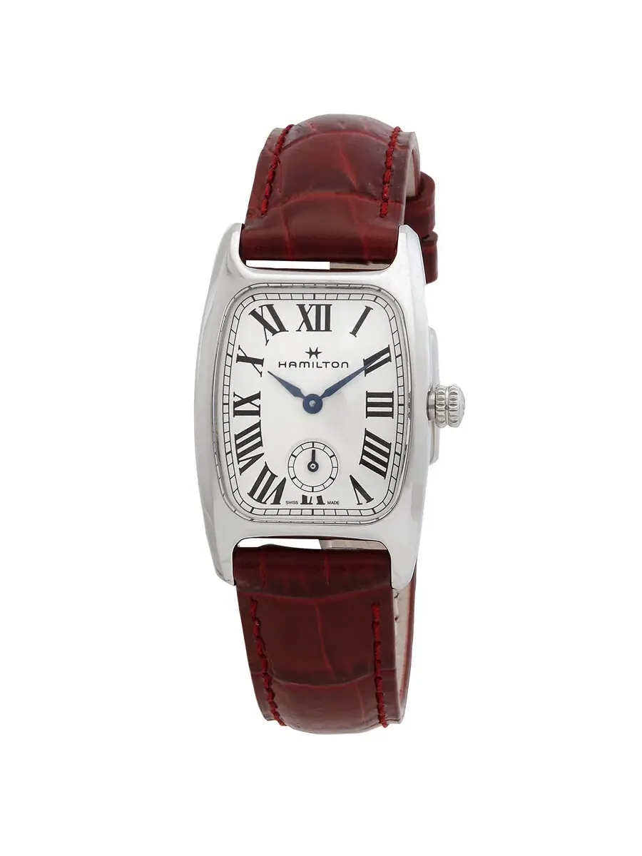 Женские кварцевые часы Hamilton American Classic с белым циферблатом, артикул H13321811 — белый