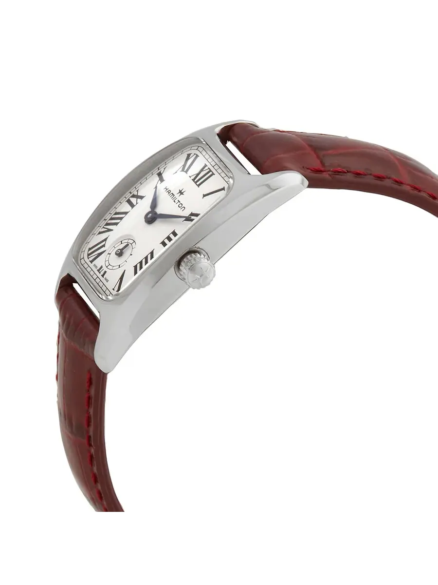Женские кварцевые часы Hamilton American Classic с белым циферблатом, артикул H13321811 — изображение 2 из 3, оттенок белый