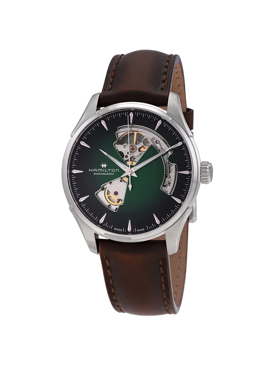 Мужские часы Hamilton Jazzmaster Automatic с зеленым циферблатом H32675560