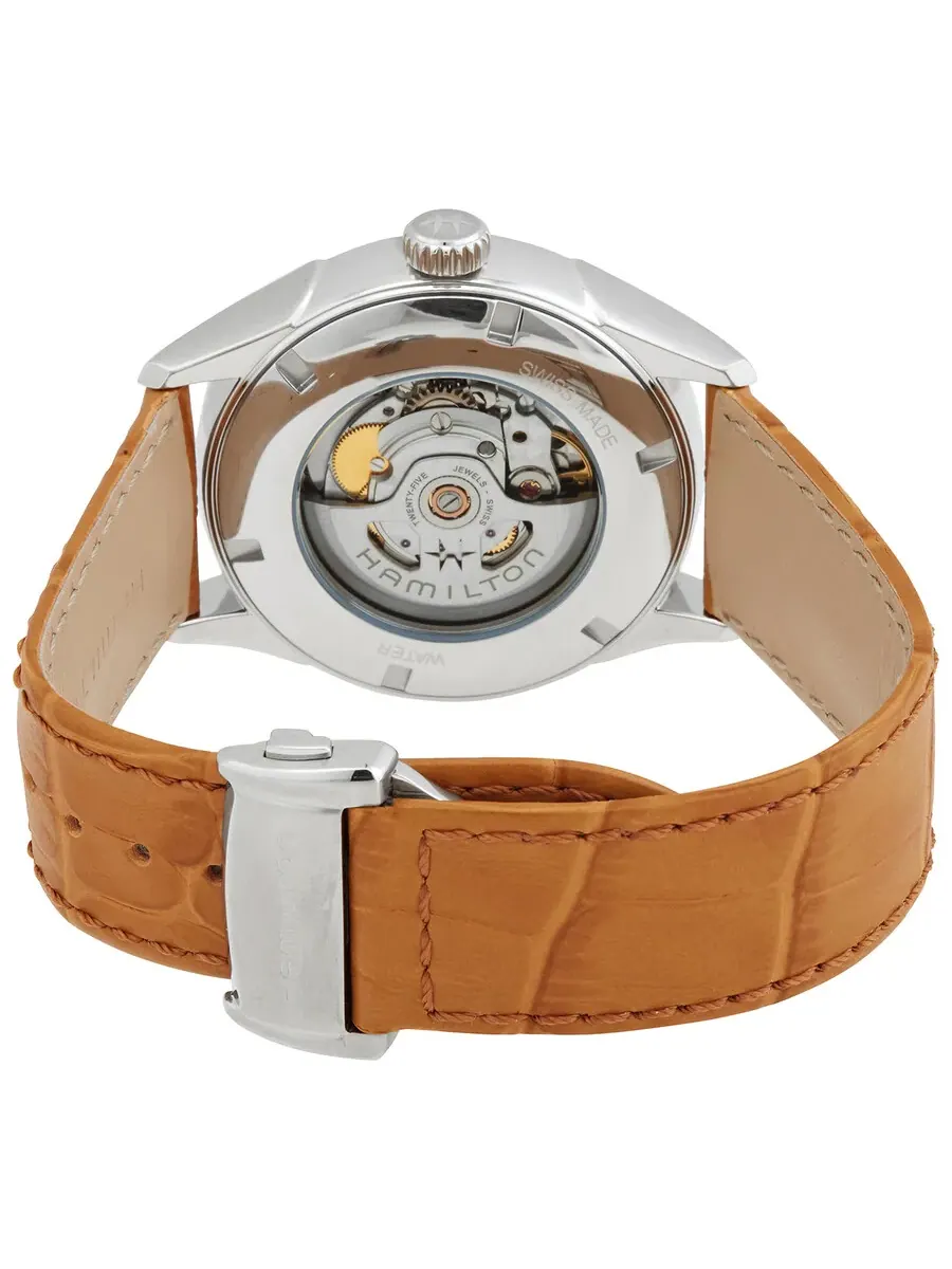 Мужские часы Hamilton Jazzmaster Power Reserve с автоматическим механизмом H32635541 — изображение 3 из 3, оттенок серебряный