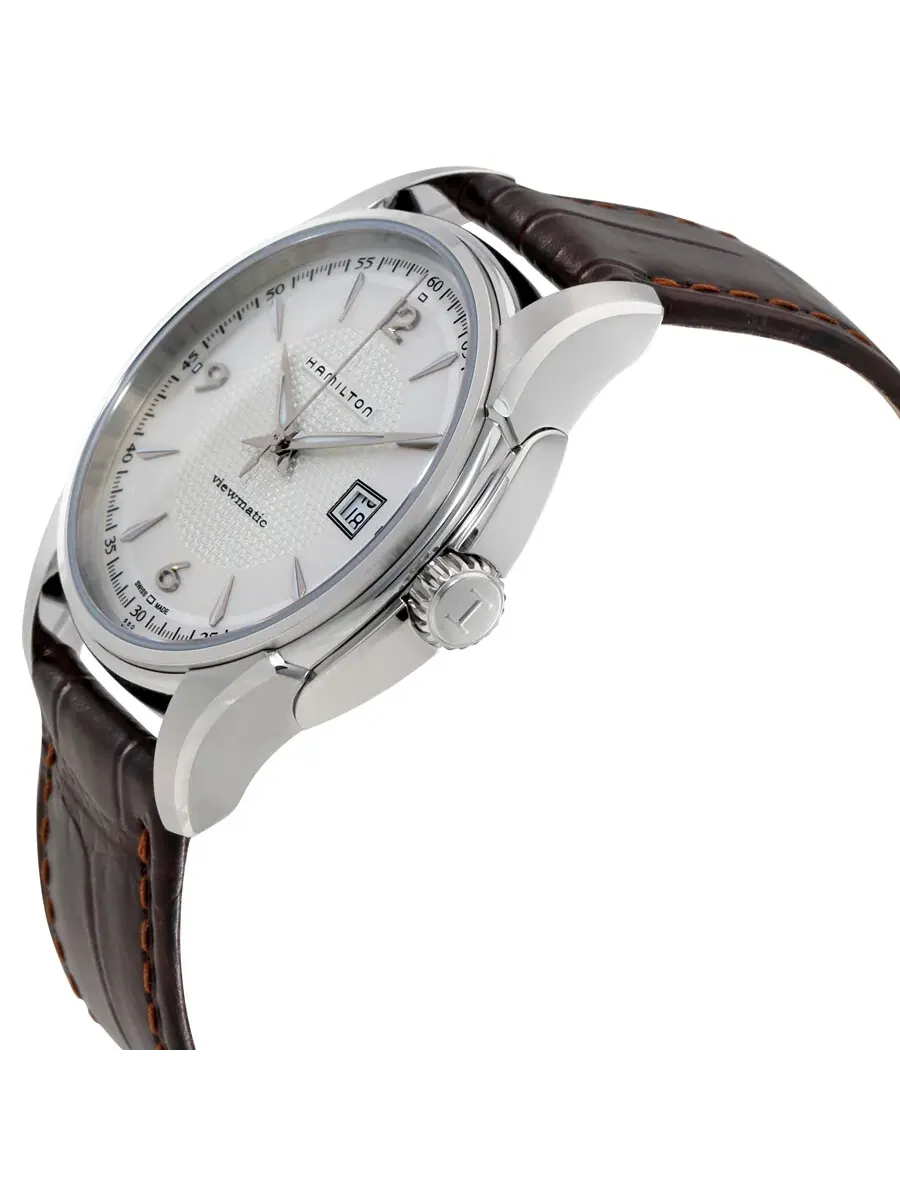 Мужские автоматические часы Hamilton Jazzmaster Viewmatic H32515555 — изображение 2 из 4, оттенок серебряный