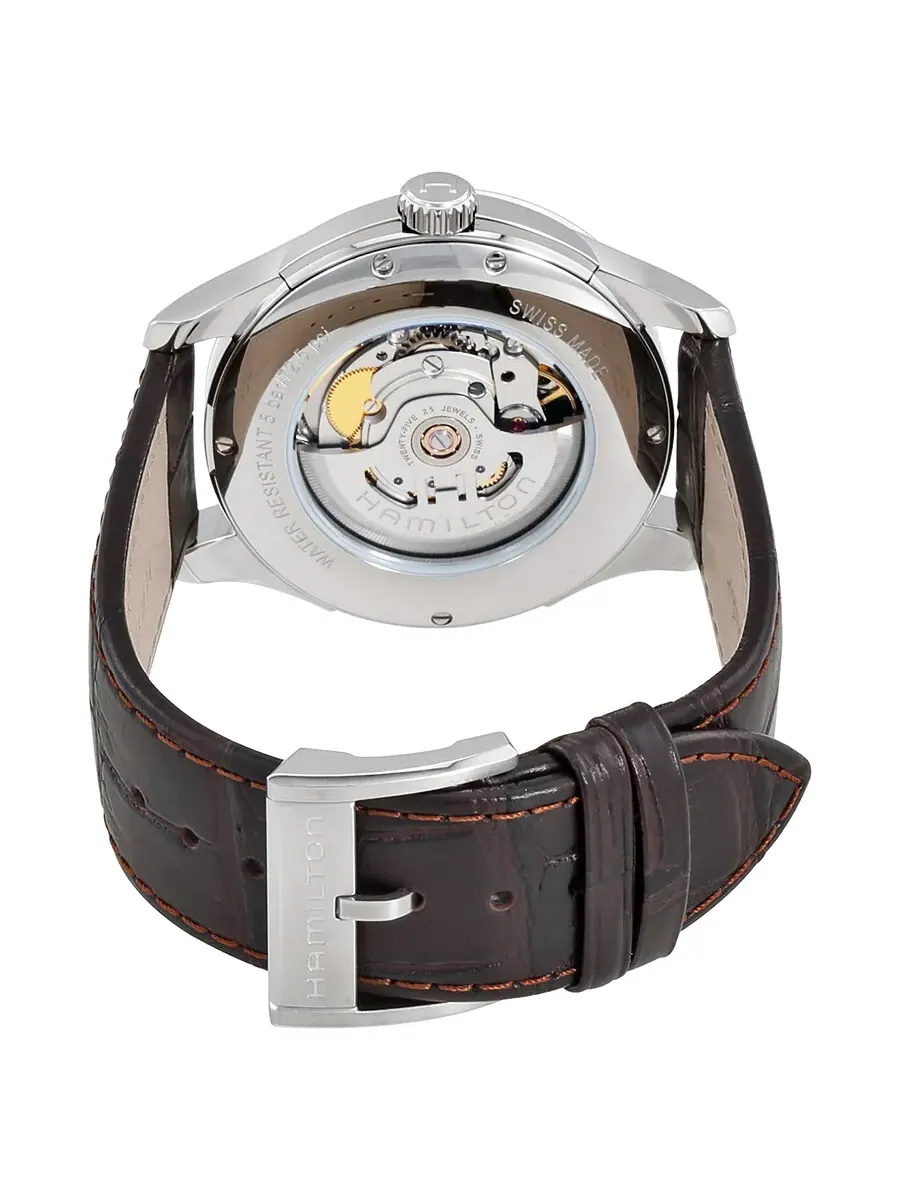 Мужские автоматические часы Hamilton Jazzmaster Viewmatic H32515555 — изображение 3 из 4, оттенок серебряный