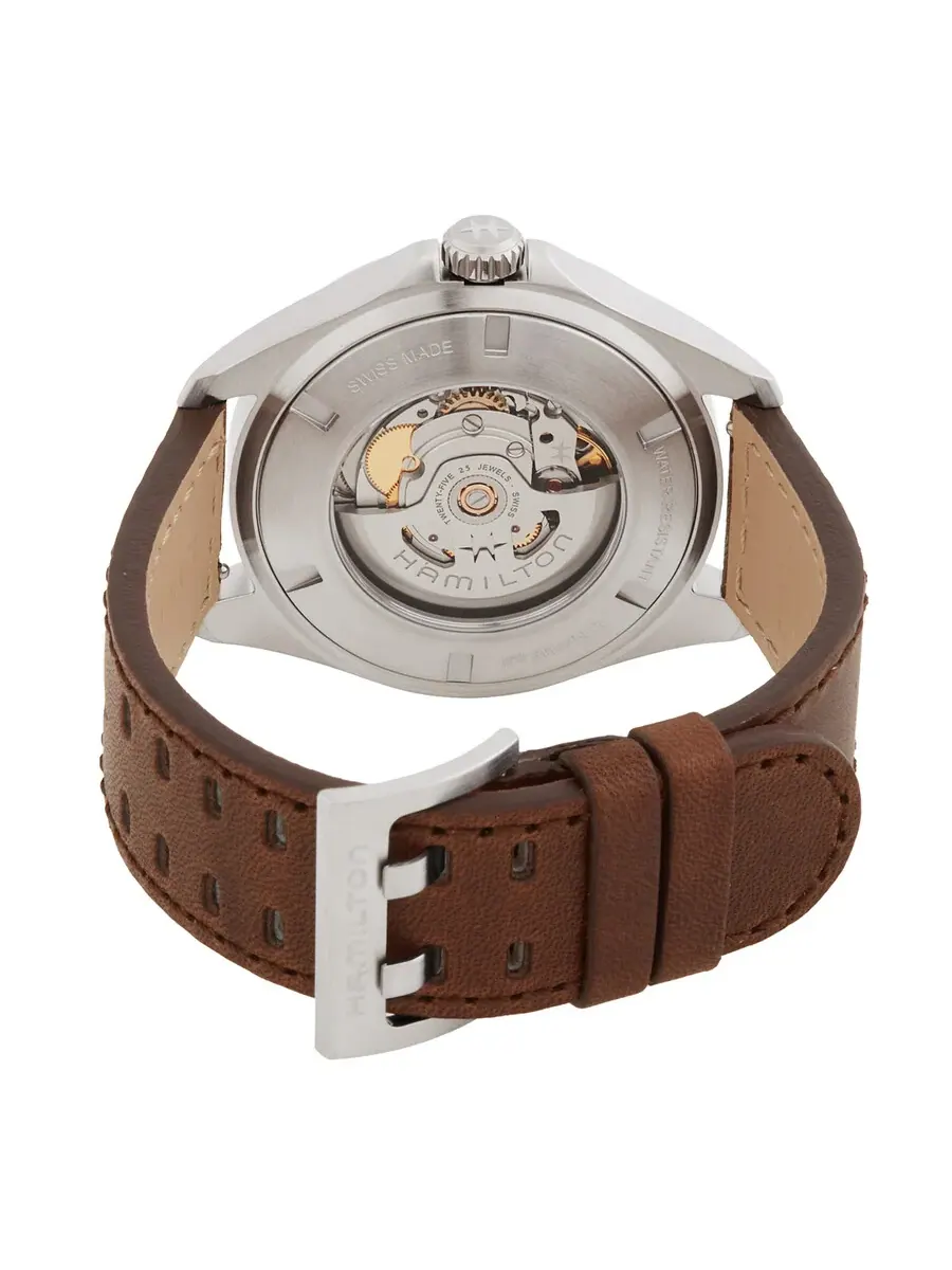 Мужские часы Hamilton Khaki Aviation Automatic H64635560 — изображение 3 из 3, оттенок серебряный