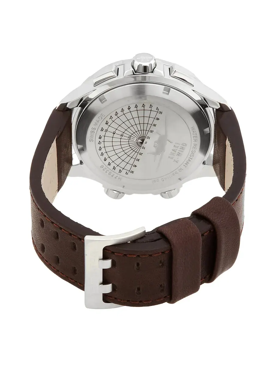Мужские часы Hamilton Khaki Aviation Chronograph Quartz с зеленым циферблатом H77932560 — изображение 3 из 3