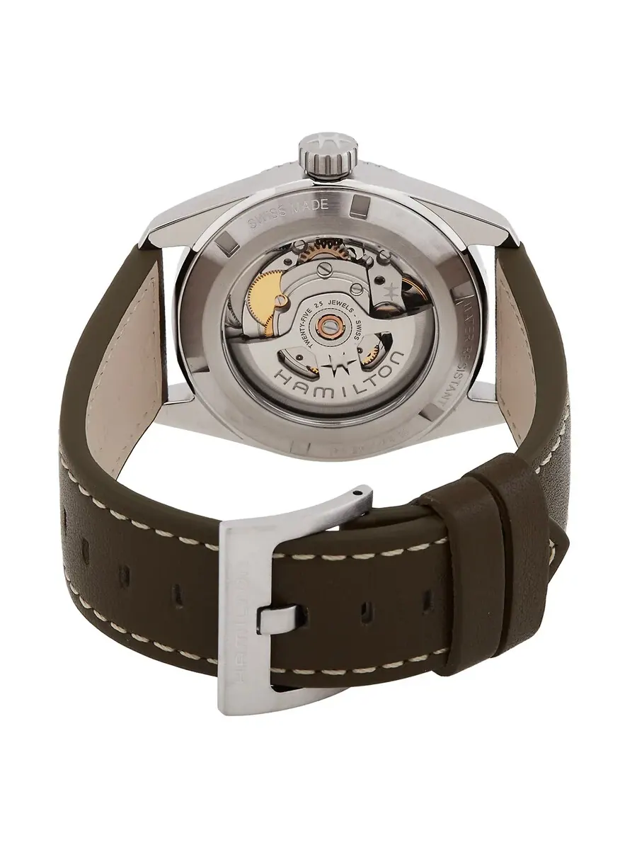Мужские часы Hamilton Khaki Field Expedition Automatic с черным циферблатом H70225830 — изображение 3 из 3