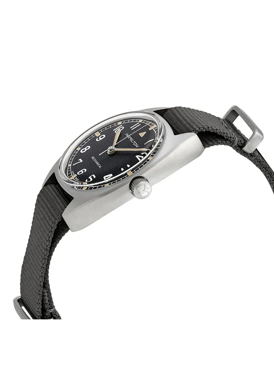 Мужские часы Hamilton Khaki Pilot Pioneer с ручным заводом H76419931 — изображение 2 из 3, оттенок серебряный