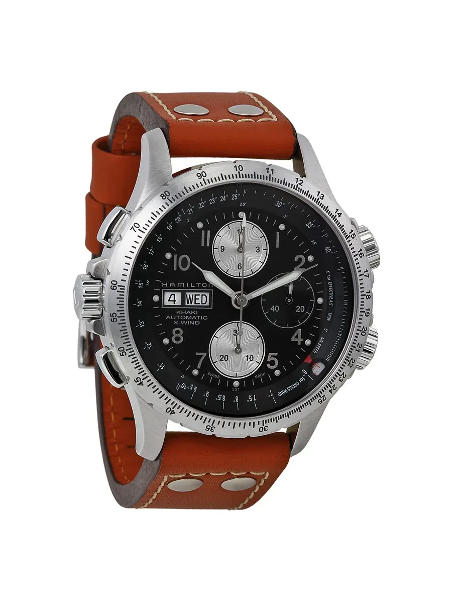 Мужские часы Hamilton Khaki X Wind Lefty Automatic Chronograph H77616533