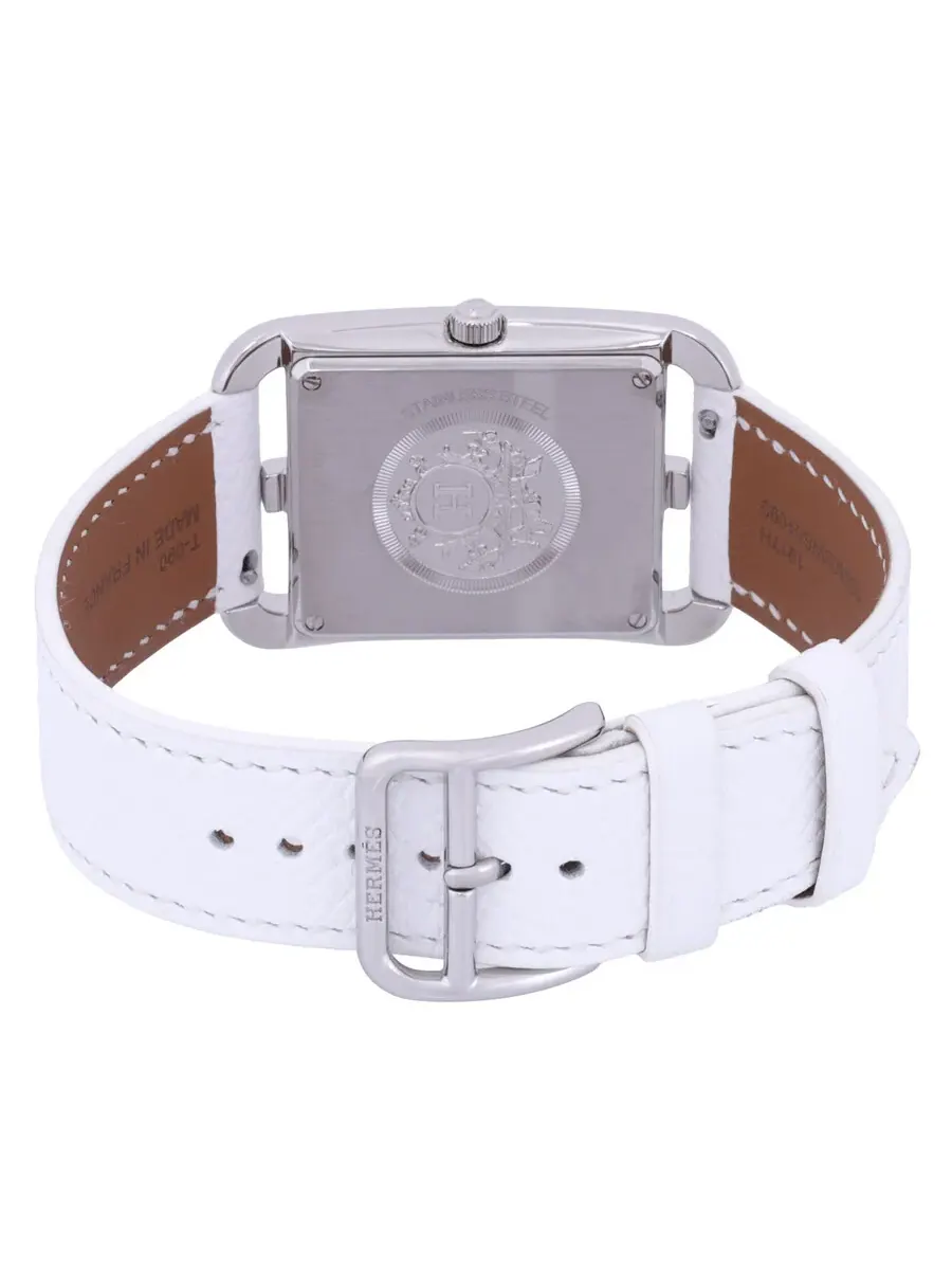 Часы Hermes Montre Cape Cod Quartz 056665WW00 — изображение 3 из 3, оттенок серебряный