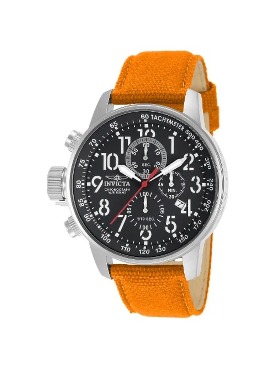 Мужские часы Invicta Force Lefty Chronograph с черным циферблатом 11520