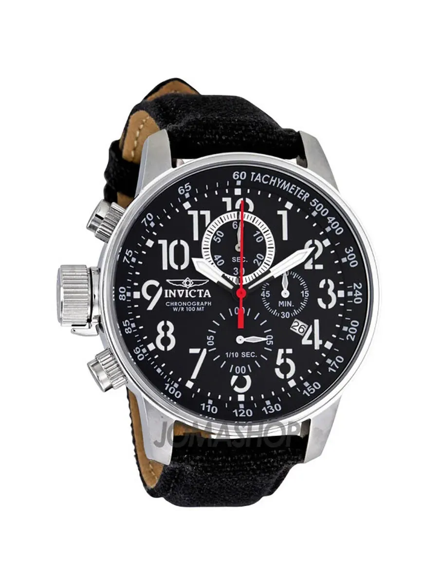 Мужские часы Invicta Lefty Force Chronograph с черным циферблатом 1512