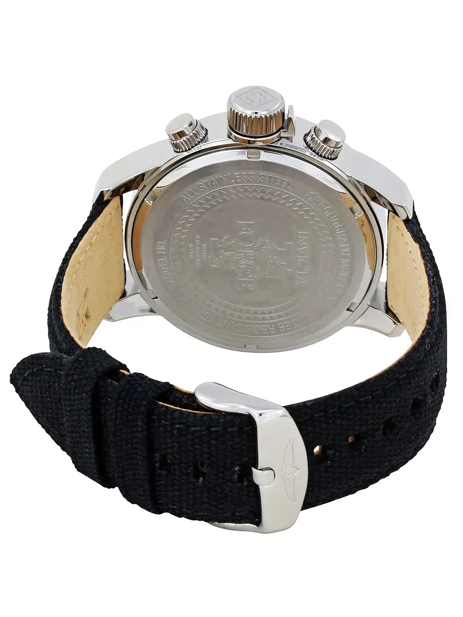 Мужские часы Invicta Lefty Force Chronograph с синим циферблатом 1513 — изображение 3 из 4, оттенок серебряный