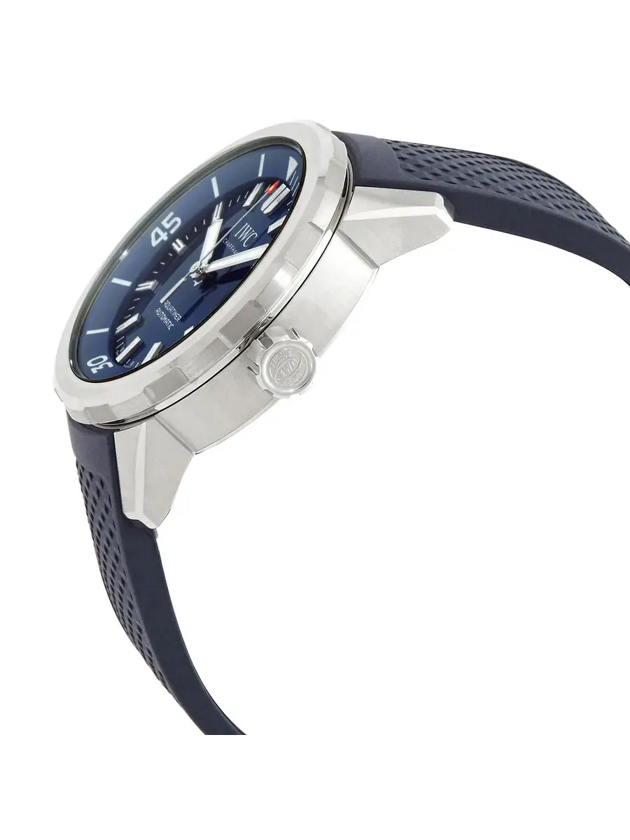 Мужские автоматические часы IWC Aquatimer с синим циферблатом IW328801 — изображение 2 из 5, оттенок серебряный
